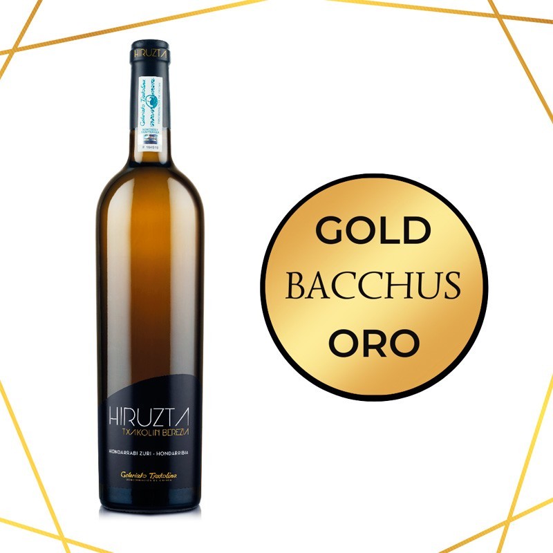 Bacchus de Oro para Hiruzta Berezia 2020 Un txakoli se vuelve a colar entre los mejores vinos blancos del momento.