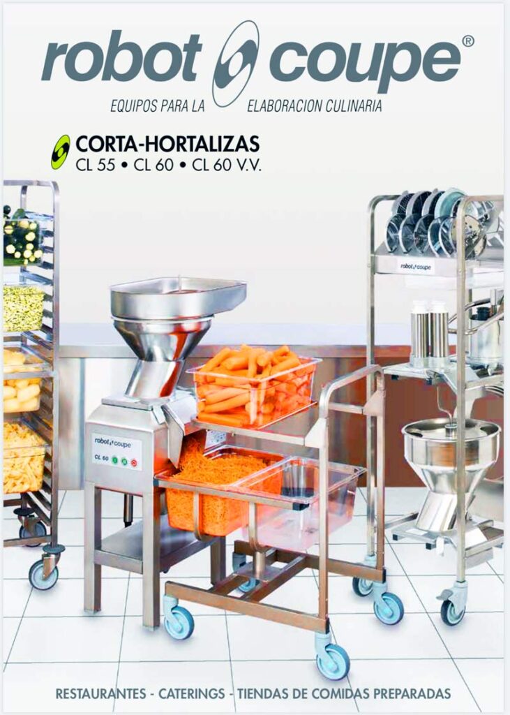Robot-Coupe ® en HOSFRINOR Hostelería de Gipuzkoa, equipos de preparación culinaria destinados a los profesionales de la restauración